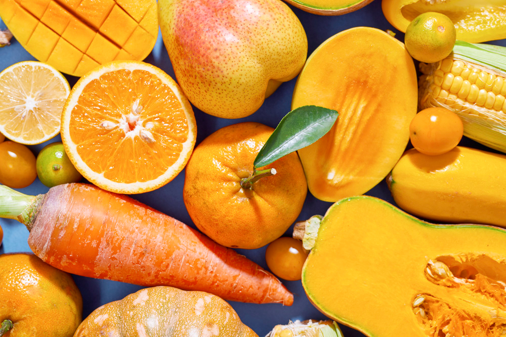 yellow vegetables